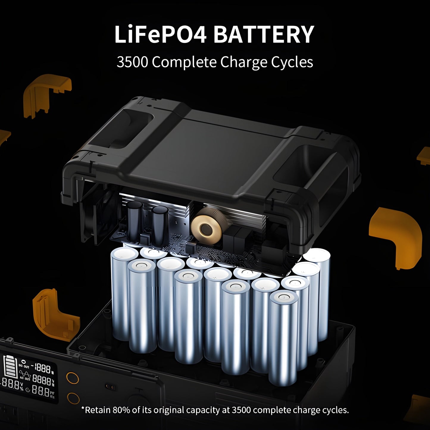 PECRON E2400LFP Solar Generator Kit