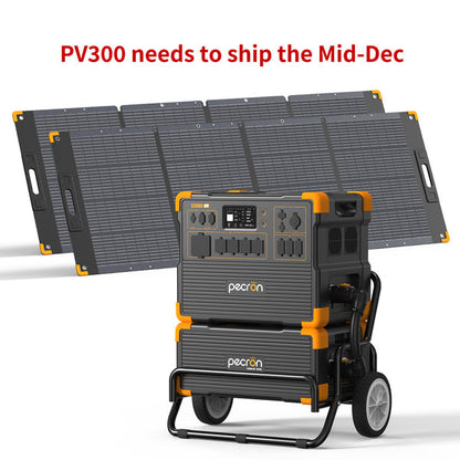 PECRON E3600LFP Solar Generator Kit 3600W 3072Wh - E3600LFP
