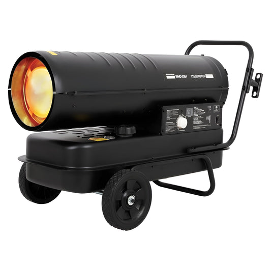 BILT HARD 135,000 BTU Kerosene Heater, Portable Torpedo with Thermostat Control - WHD-0304