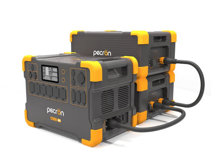 PECRON EB3000-24V  Expansion Battery 3072Wh for E2000LFP ONLY - EB3000-24V