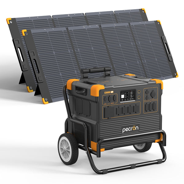 PECRON E3600LFP Solar Generator Kit 3600W 3072Wh - E3600LFP