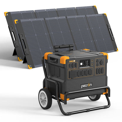 PECRON E3600LFP Solar Generator Kit 3600W 3072Wh - E3600LFP