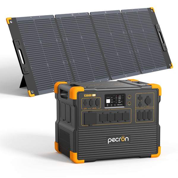 PECRON E3600LFP Solar Generator Kit 3600W 3072Wh - E3600LFP