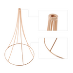 31.5in Tall Metal Gold Trumpet Vases - 10 Pcs - Procure Décor