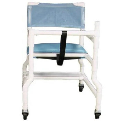 Patterson Medical Supply - Dual Release Folding Walker Adjustable Height PVC Frame 300 lbs. Weight Capacity 26 to 29 Inch Height - 926937