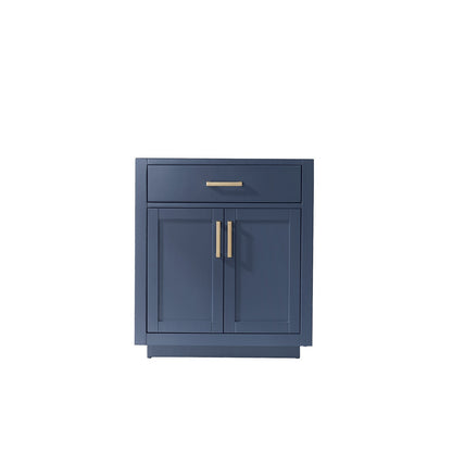 Altair Designs 30" Single Bathroom Vanity Cabinet Only - 531030-CAB-WH-NM
