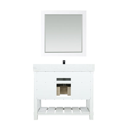 Altair Designs 42" single vanity with top - 537042-JB-AW-NM