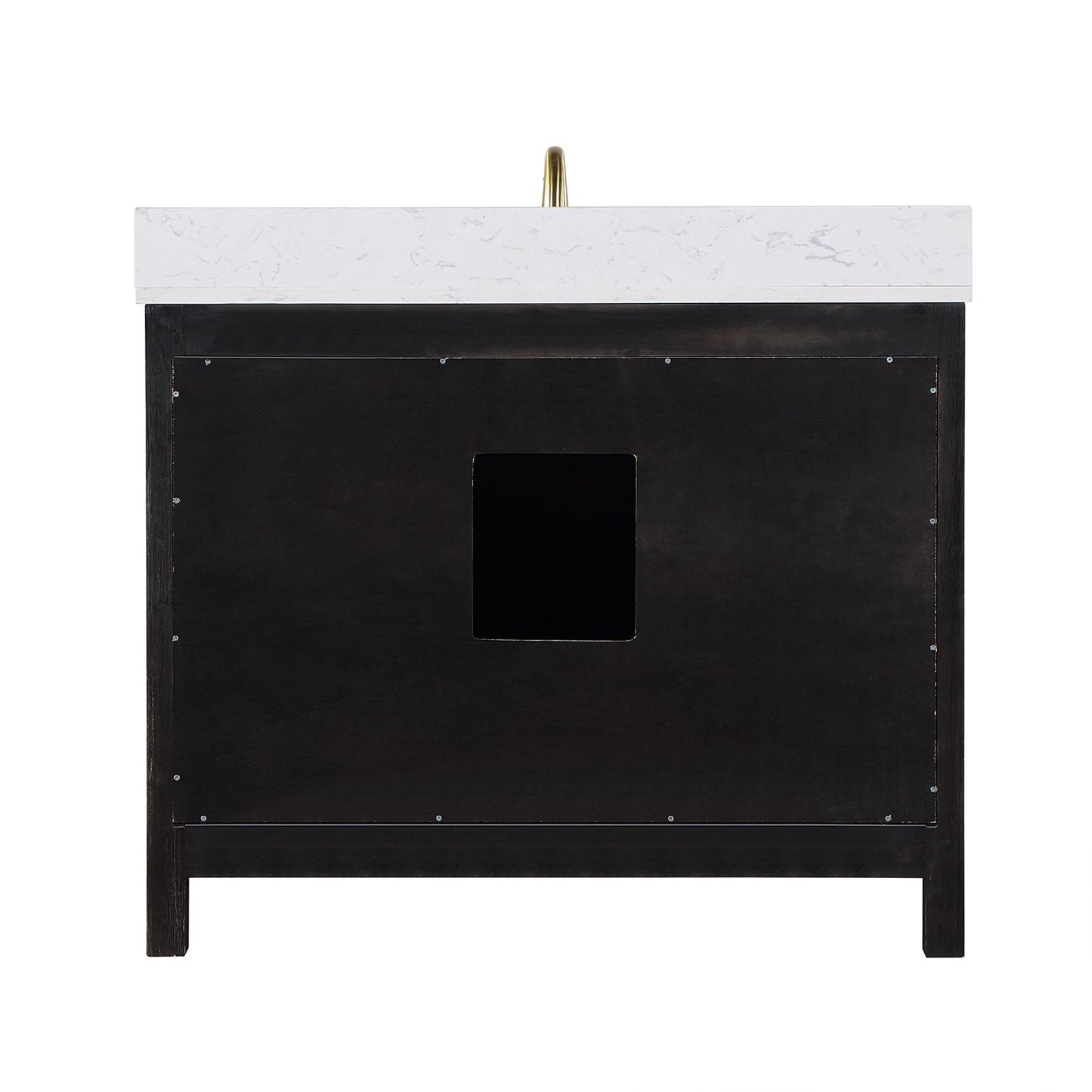 Altair Designs 42" single vanity with top - 542042-GP-AW-NM