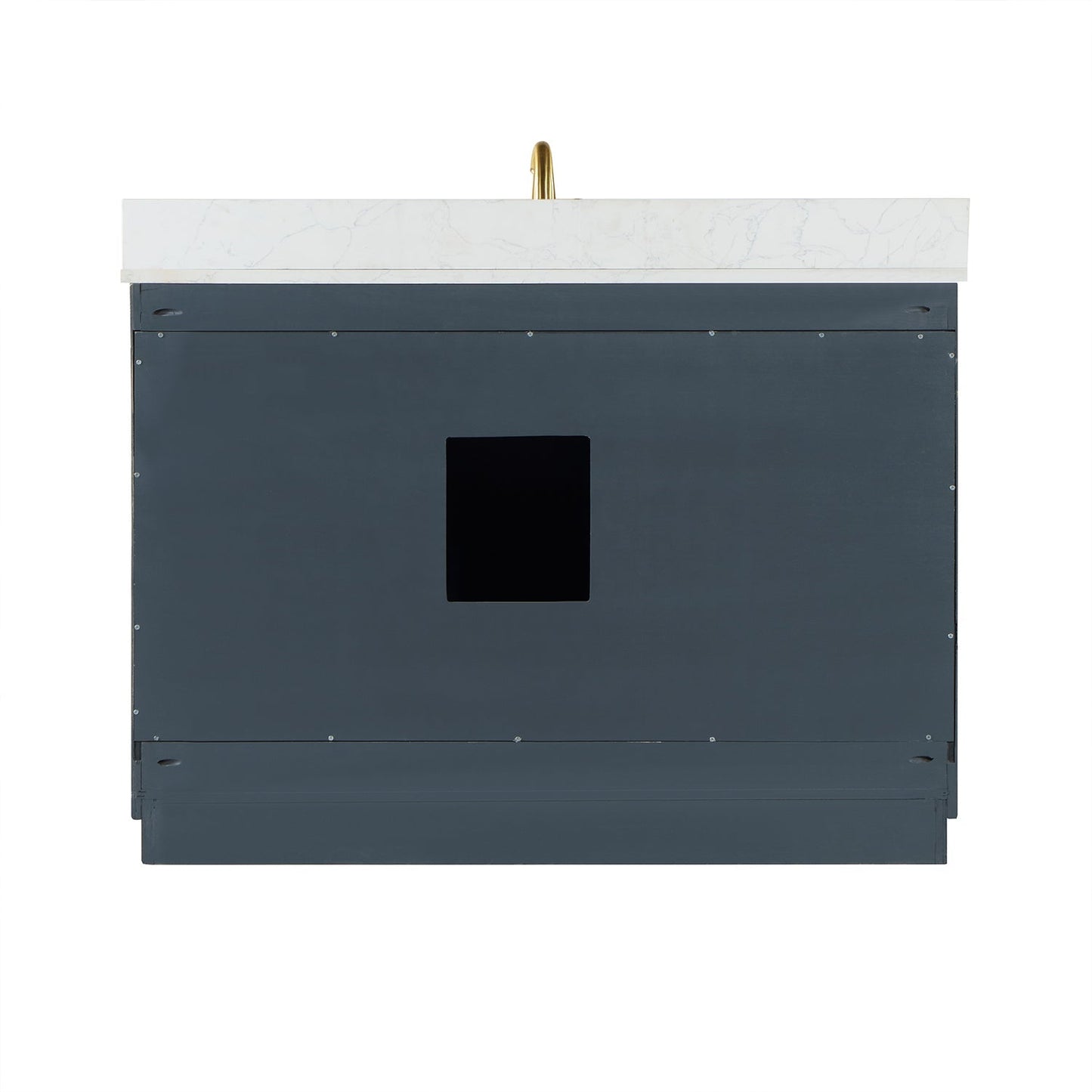 Altair Designs Gazsi 48" single vanity with top - 543048-BN-GW-NM
