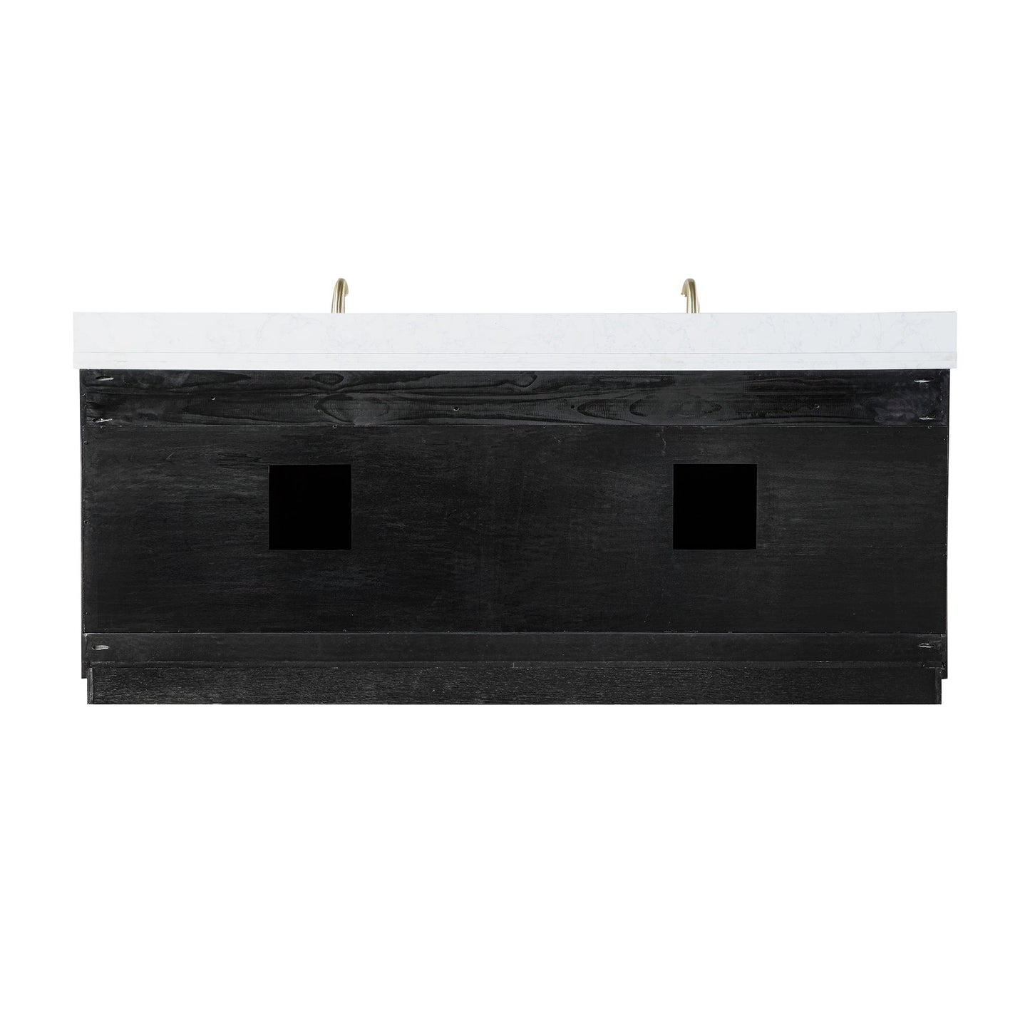 Altair Designs Gazsi 84" double vanity with top - 543084-BO-GW-NM