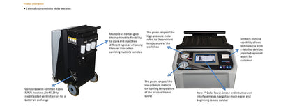 Katool Fully Automatic Recovery, Recycle & Recharge DUAL AC2100 Machine R-1234YF - R-1234YF