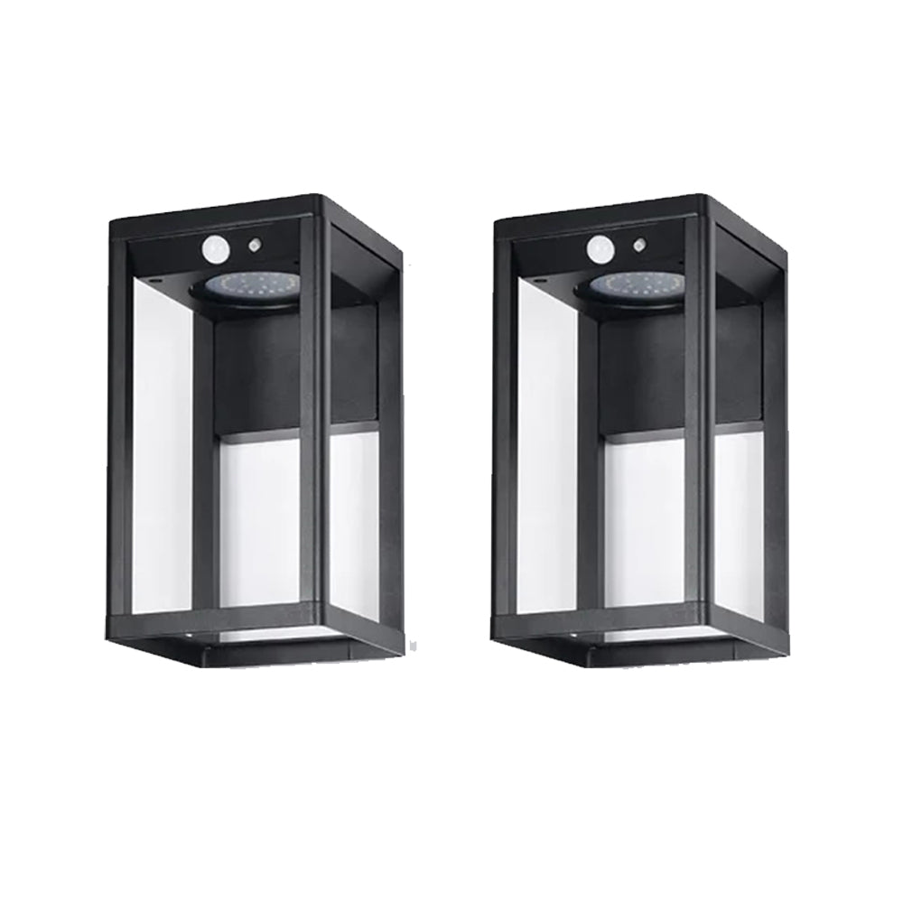 Aluminum Motion Sensor Wall Lamp 2 Pack