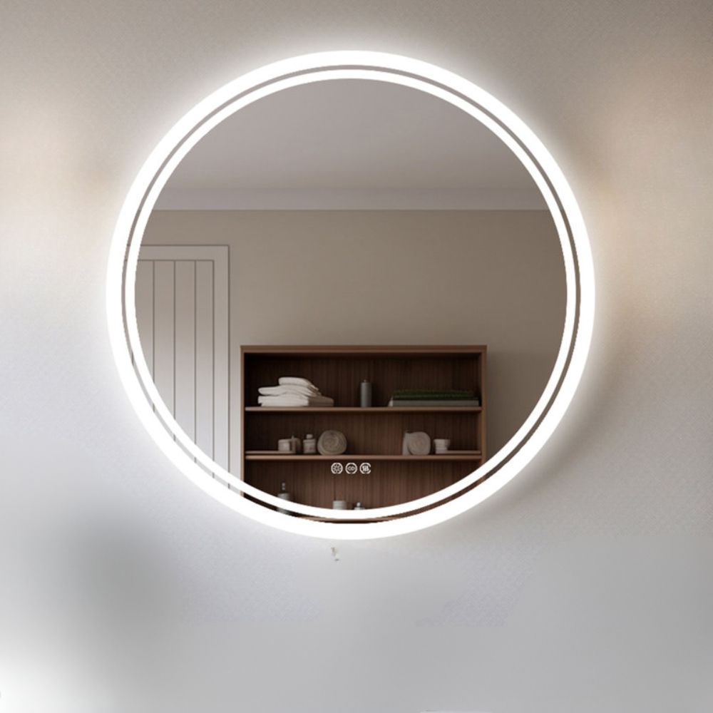 Anti-Fog LED Circle Mirror