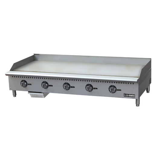 Adcraft Black Diamond Thermostatic Gas Griddle 60"W -  BDCTG-60T