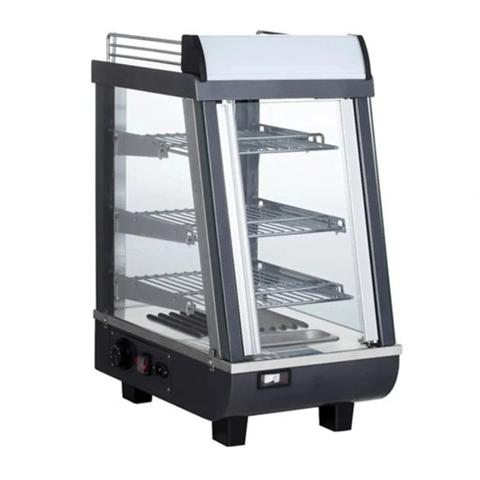 BakeMax  14" Titan Series Heated Warmer/Display Case, Countertop, 800 watts - BMTSC14