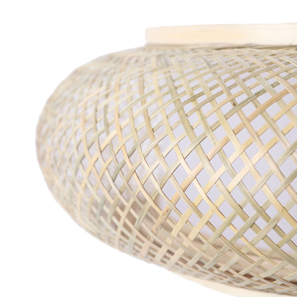 Bamboo Breeze Flush Mount Ceiling Light