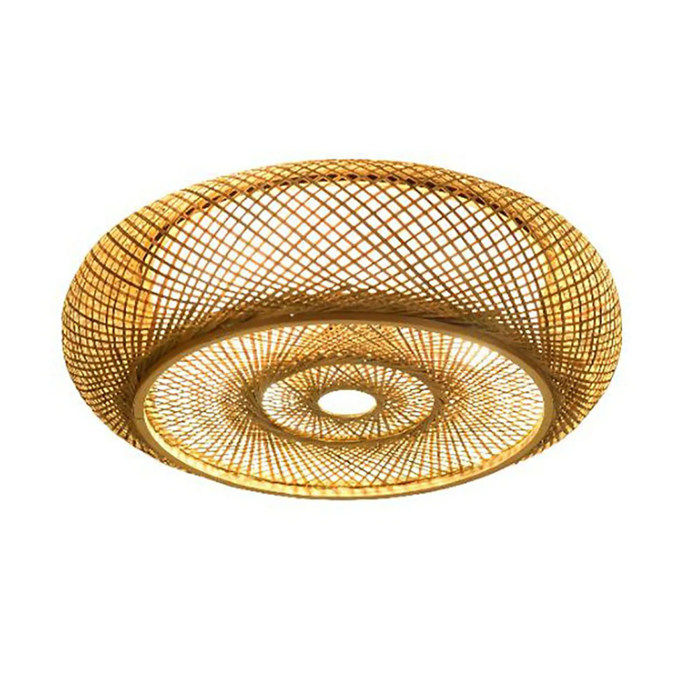 Bamboo Breeze Flush Mount Ceiling Light