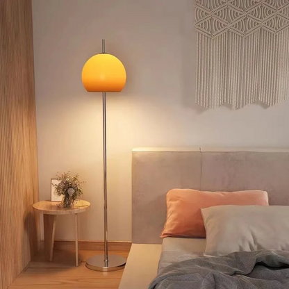 Bauhaus Retro Orange Mushroom Floor Lamp - Procure Décor