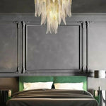 Luxury Feather Crystal Chandelier Lamp - Procure Décor
