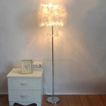 Nordic Crystal Feather Floor Lamp - Procure Décor
