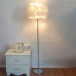 Nordic Crystal Feather Floor Lamp - Procure Décor