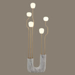 Comet Decorative Marble Floor Lamp - Procure Décor