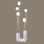 Comet Decorative Marble Floor Lamp - Procure Décor