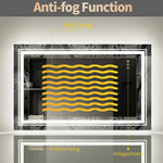 Crystal Radiance LED Mirror - Procure Décor
