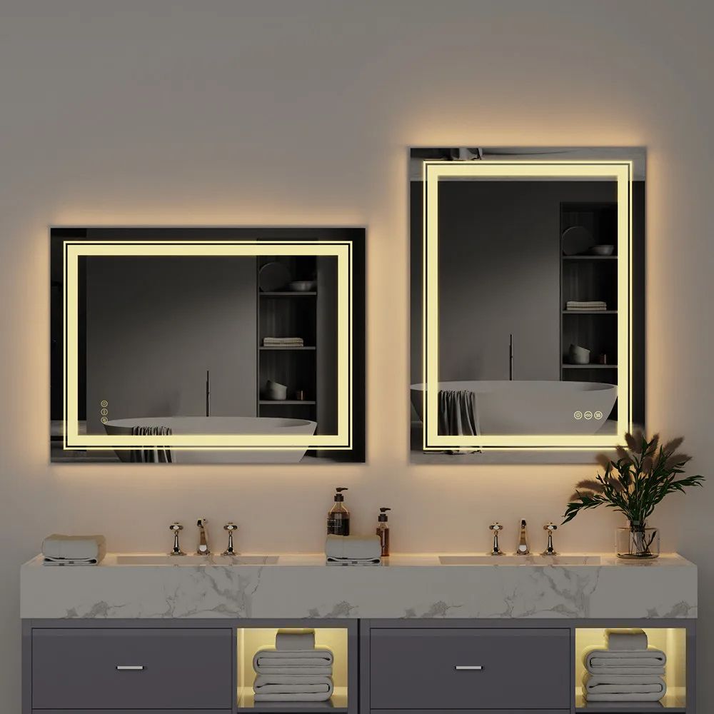 Crystal Radiance LED Mirror