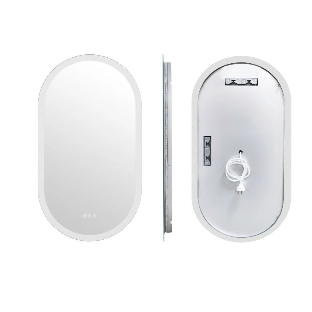 CrystalGlow Backlit Mirror - Procure Décor
