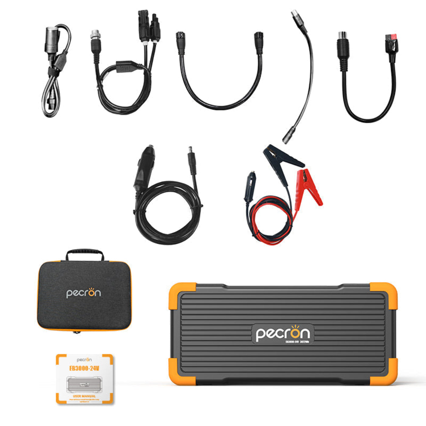 PECRON EB3000-24V  Expansion Battery 3072Wh for E2000LFP ONLY - EB3000-24V