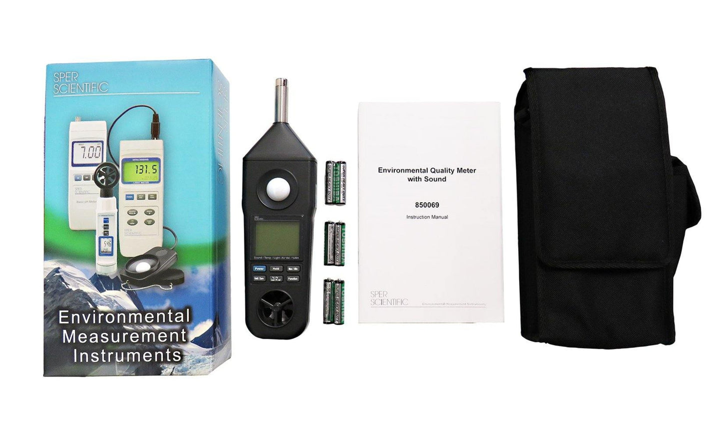 ThermoProbe Environmental Quality Meter With Sound - 850069