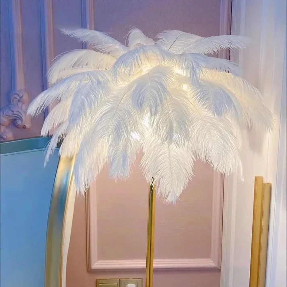 FeatherAura Nordic Floor Lamp - Procure Décor
