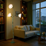 Modern Art Flower Floor Lamp– Elegant Artistic Standing Light - Procure Décor