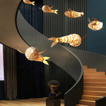 Handcrafted Fish-Shaped Chandelier - Procure Décor