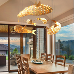 Handcrafted Fish-Shaped Chandelier - Procure Décor