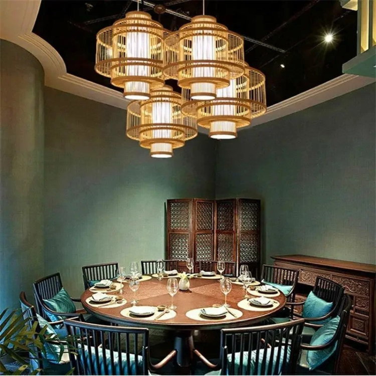 Handmade Bamboo Pendant Light - Procure Décor