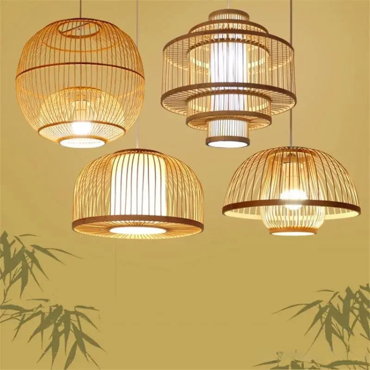 Handmade Bamboo Pendant Light - Procure Décor