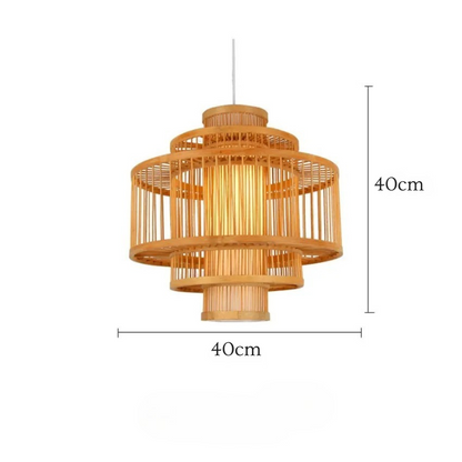 Handmade Bamboo Pendant Light - Procure Décor