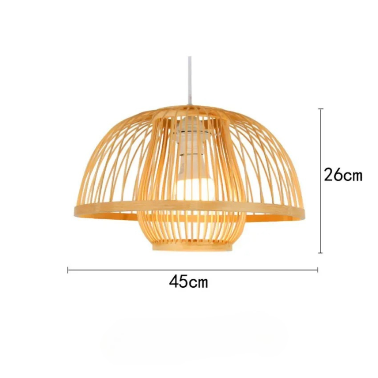 Handmade Bamboo Pendant Light - Procure Décor