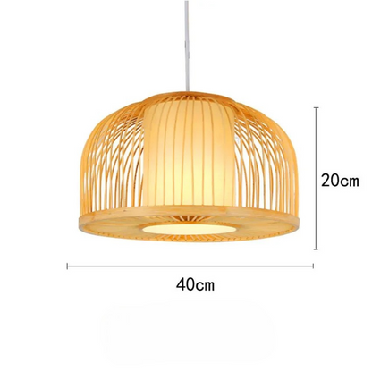Handmade Bamboo Pendant Light - Procure Décor