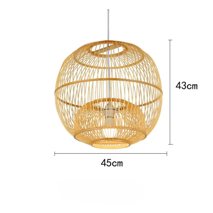 Handmade Bamboo Pendant Light - Procure Décor