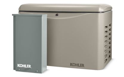 Kohler  Standby Generator 26KW 120/240V Single Phase 200A Automatic Transfer Switch and App Connect Scratch and Dent - 26RCAL-200SELS-SD