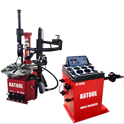 Katool Tire Changer T850 & Wheel Balancer B700 - T850+B700