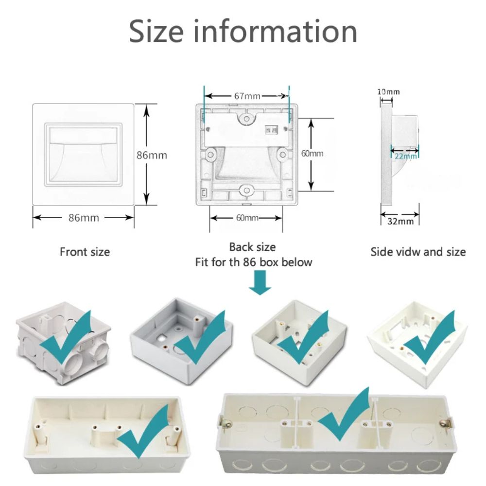 LED Wall Sconce Step Light