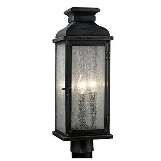 Transitional Outdoor Post Light - Procure Décor