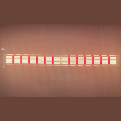 Medic Grow Slim Power 2 Commercial Greenhouse LED Grow Lights - 550W, IP67 Waterproof, Perfect Heat Dissipation, High PPFD, Full Spectrum, Daisy Chain