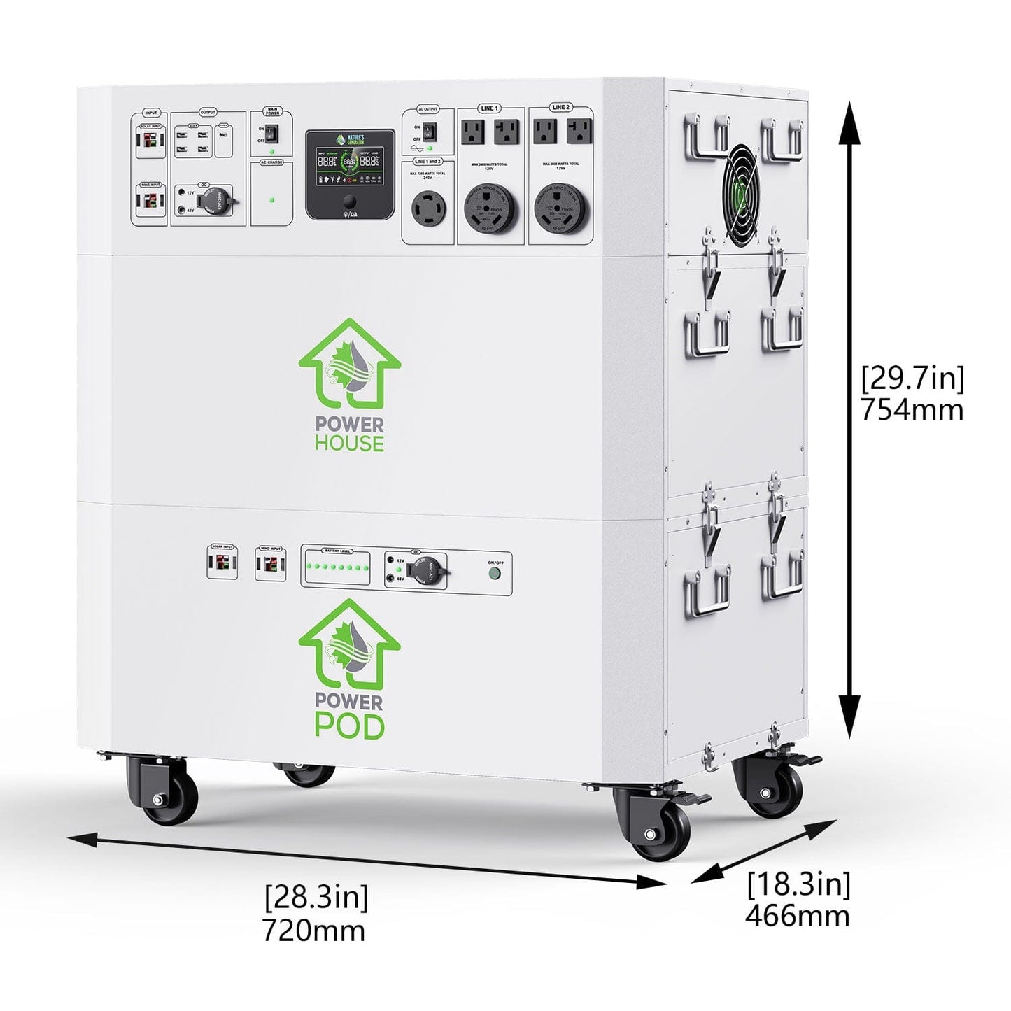 Nature's Generator Powerhouse + Power Pod - Backyard Provider