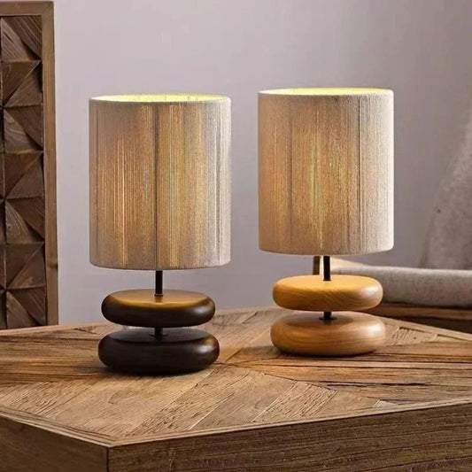 Nora Wood Table Lamp - Procure Décor