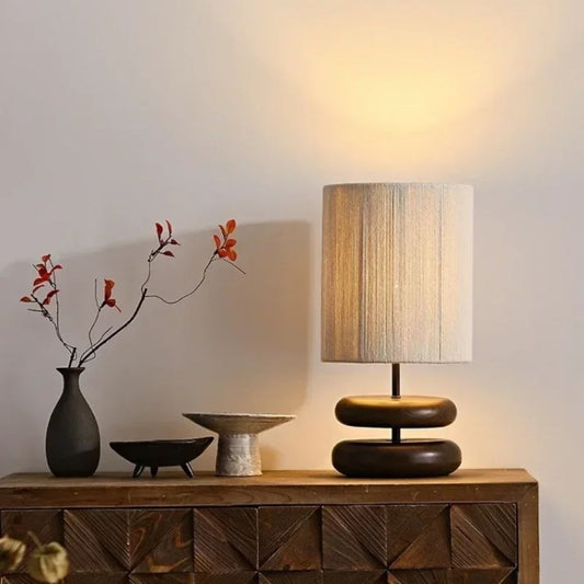 Nora Wood Table Lamp - Procure Décor